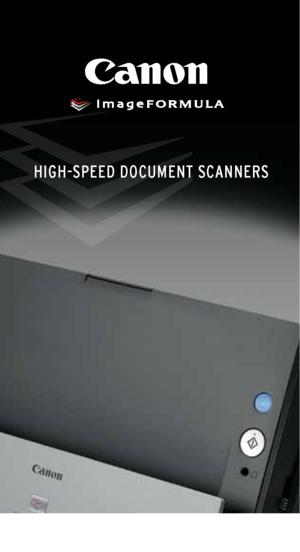 Page 1HIGH-SPEED DOCUMENT SCANNERS
HIGH-SPEED DOCUMENT SCANNERS
  