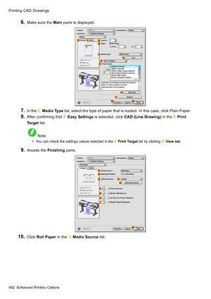 Page 496
 3ULQWLQJ&$UDZLQJV
  0DNHVXUHWKH0DLQSDQHLVGLVSOD\HG
  ,QWKH & 0HGLD7\SHOLVWVHOHFWWKHW\SHRISDSHUWKDWLVORDGHG,QWKLVFDVHFOLFN3ODLQ3DSHU
  $IWHUFRQ