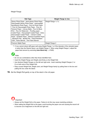 Page 251
 0HGLDWDNHXSXQLW
:HLJKW)ODQJH
 5ROO7\SH:HLJKW)ODQJHWR8VH
 *ORVV\3KRWR3DSHU6HPL*ORVV\3KRWR3DSHU
+HDY\ZHLJKW*ORVV\3KRWR3DSHU+HDY\ZHLJKW
6HPL*ORVV\3KRWR3DSHU)LQH$UW3KRWR3DSHU
)LQH$UW+HDY\ZHLJKW3KRWR3DSHU)LQH$UW
7H[WXUHG3DSHU&DQYDV0DWWH)LQH$UW%ORFN
3ULQW)LQH$UW:DWHUFRORU3URR