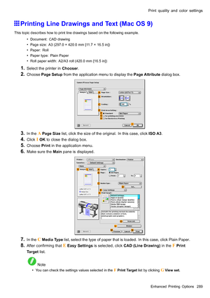 Page 303
 3ULQWTXDOLW\DQGFRORUVHWWLQJV
 3ULQWLQJ/LQHUDZLQJVDQG7H[W0DF26
 7KLVWRSLFGHVFULEHVKRZWRSULQWOLQHGUDZLQJVEDVHGRQWKHIROORZLQJH[DPSOH
 