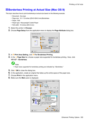 Page 369
 3ULQWLQJDWIXOOVL]H
 %RUGHUOHVV3ULQWLQJDW$FWXDO6L]H0DF26
 7KLVWRSLFGHVFULEHVKRZWRSULQWERUGHUOHVVO\DWDFWXDOVL]HEDVHGRQWKHIROORZLQJH[DPSOH
 