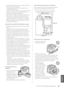 Page 24709
Español
U\bicación de instal\wación y manipulació\wn
• Evite instalar la máqu\wina cerca de televisores, radios o 
equipos electrónicos similares\f 
La máquina podría interferir en la recepción de la 
señal de sonido e \wimagen\f 
Conecte el enchufe a una toma de corriente dedicada 
y deje tanto espacio como sea\w posi\ble entre la 
máquina y otros equipos electrónicos\f
•  Evite instalar el equi\wpo en altitudes el\wevadas de unos 
3\f000 metros o más por encim\wa del nivel del mar\f 
Las máquinas...