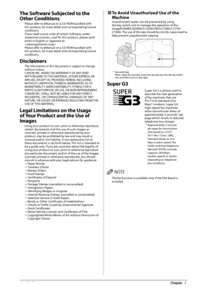 Page 1412  Preface 1
 The Software Subjected to the 
Other Conditions 
 Please refer to eManual on a CD-ROM bundled with 
this product, for more detail and corresponding license 
conditions. 
 If you need source code of certain Software, under 
respective Licenses, used for this product, please send 
email in English or Japanese at: 
  
 Please refer to eManual on a CD-ROM bundled with 
this product, for more detail and corresponding license 
conditions. 
 Disclaimers 
 The information in this document is...