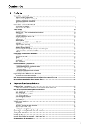 Page 3493
  
Contenido
1 Prefacio
Cómo utilizar este manual  . . . . . . . . . . . . . . . . . . . . . . . . . . . . . . . . . . . .\
 . . . . . . . . . . . . . . . . . . . . . . . . . . . . . . . . . . . . . . . . . 6Símbolos utilizados en este manual   . . . . . . . . . . . . . . . . . . . . . . . . . . . . . . . . . . . .\
 . . . . . . . . . . . . . . . . . . . . . . . . . . . . . . . . . . . . . . . . . . . . . \
. 6
Teclas y botones utilizados en este manual . . . . . . . . . . . . . . . . . . . . . . . . ....