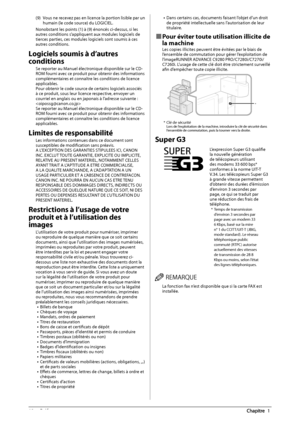 Page 10012  Préface 1
 (9)  Vous ne recevez pas en licence la portion lisible par un 
humain (le code source) du LOGICIEL. 
 Nonobstant les points (1) à (9) énoncés ci-dessus, si les 
autres conditions s’appliquent aux modules logiciels de 
tierces parties, ces modules logiciels sont soumis à ces 
autres conditions.  
 Logiciels soumis à d’autres 
conditions  
 Se reporter au Manuel électronique disponible sur le CD-
ROM fourni avec ce produit pour obtenir des informations 
complémentaires et connaître les...