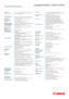 Page 2• 
Technical Specifications
Machine typeColour A4 Laser Multifunctional (Reader / Printer standard)
Available core functions Print, Copy, Scan, Send and Fax standard for C 1225iF  
Fax not available for C 1225
Printer Specifications
Print speed (BW/Colour) 25/25ppm (A4 Single-sided), 26/26ppm (A5 Single-sided), 
25/25ppm (A4 Double-sided), 26/26ppm (A5 Double-sided)
Printing method  Colour Laser Beam Printing
Print resolution  2400 dpi equivalent x 600 dpi, 600 dpi x 600 dpi
Double sided printing...