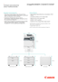 Page 2• 
Compact and productive 
colour multifunctionals
imageRUNNER C1325iF/C1335iF
Integration and management:
• With their compact design, these devices fit into various office environments where space is a premium either as a desktop or floor standing 
• Seamlessly integrate these devices into IT environments, supporting industry standards such as PCL and Genuine Adobe PS
• Reduce fleet management and administration burden with automated meter collection, consumables management, remote updating and...