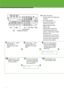 Page 16
15
●Entering Information
– Numeric keys: Enter letters and 
numbers.
– [ ]: Enter symbols.
– [ ]: Switches letter and  number input modes.
– [ ]: Move the cursor  position right.
– [Clear]/[ ]: Deletes the  character before the cursor 
position. Hold [Clear] to delete 
the entire entry.
Pressing [ ] and [Clear] for 
entering the unit name moves 
the cursor left and deletes the 
character at the position.
4Confirm that  is 
displayed, then press 
[OK].5Confirm that 
 is 
displayed
, then press 
[OK]....