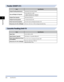 Page 36
Specifications1-4
1
Appendix

Feeder (DADF-U1)
ItemSpecification
Original Feeding MechanismAutomatic Document Feeder
Size and Weight of OriginalsA3, A4, A4R, A5, or A5R1-sided scanning: 42 to 128 g/m2
2-sided scanning: 50 to 128 g/m2
Original Tray Capacity100 sheets (80 g/m2)
Original Scanning Speed51 sheets/minute (A4)
Power Source/ConsumptionFrom the main unit/Approximately 32 W
Dimensions (H x W x D)/Weight140 mm x 565 mm x 540 mm/Approximately 8 kg
Cassette Feeding Unit-Y3
ItemSpecification
Paper...