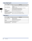 Page 44
Specifications1-12
1
Appendix

Inner 2 Way Tray-D1
ItemSpecification
Paper Size/Weight/Type
Size: A3, A4, A4R, A5R, Free size (99 mm x 148 mm to 297 mm x 432 mm), Envelopes (COM10 No.10, Monarch: Catalog Glove No.8, DL, ISO-B5, ISO-C5, Yougata 4)Weight: 64 to 128 g/m2
Type: Plain, Recycled, Color, Pre-punched, Heavy, Tracing Paper, Transparency, Bond Paper, Labels, Envelopes
CapacityTray A: 250 sheets (A4), 100 sheets (Other sizes)Tray B: 100 sheets (A4), 50 sheets (Other sizes)
Power Source/Power...