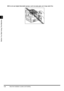 Page 26Before You Start Using This Machine
1
1-8About the Installation Location and Handling
■Do not use highly flammable sprays, such as spray glue, as it may catch fire.
 