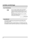 Page 12viii
Juridiska anmärkningar
R & TTE-direktivet
Lasersäkerhet
Den här produkten är certifierad som en klass I-laserprodukt under IEC60825-1:1993+ 
A1:1997+A2:2001, EN60825-1:1994+A1:2002+A2 :2001. Det innebär att produkten inte 
avger skadlig laserstrålning.
Eftersom strålningen som avges inuti produkten begränsas inom skyddshöljen och yttre luckor, 
kan laserstrålen inte tränga ut från apparaten under någon form av normal användning. Ta inte 
bort skyddskåpor eller externa höljen, förutom enl igt...