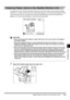 Page 303Saddle Finisher-G1/Puncher Unit-J1/Puncher Unit-G17-55
7-557-55 7-55
7
77 7
Handling Options
Clearing Paper Jams in the Saddle Stitcher Unit
Clearing Paper Jams in the Saddle Stitcher UnitClearing Paper Jams in the Saddle Stitcher Unit Clearing Paper Jams in the Saddle Stitcher Unit
If a paper jam occurs while the Booklet mode was set and the machine was using the Saddle 
Finisher-G1, a screen similar to the one shown below appears on the touch panel display. Check 
where the jam occurred, and follow the...