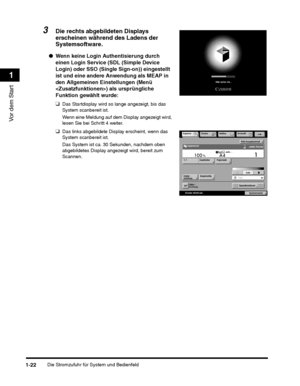 Page 220Die Stromzufuhr für System und Bedienfeld1-22
Vor dem Start
1
 