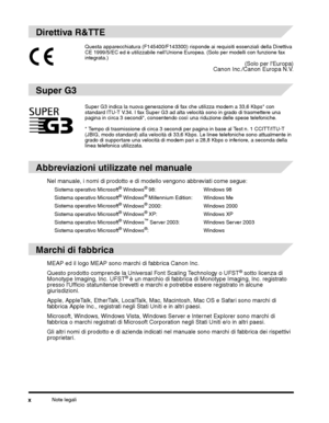 Page 270Note legalix
Sistema operativo Microsoft® Windows®:Windows
 