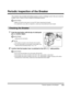 Page 25Periodic Inspection of the Breakerxxiii
Periodic Inspection of the Breaker
This machine has a breaker that detects excess current or leakage current. Be sure to test the 
breaker once or twice a month using the following procedure.
IMPORTANT
•If a malfunction occurs after an inspection, contact your local authorized Canon dealer.
IMPORTANT
Briefly push the test button.
NOTE
•The breaker is located on the left side of the machine.
 side) position.
IMPORTANT
1
2
 