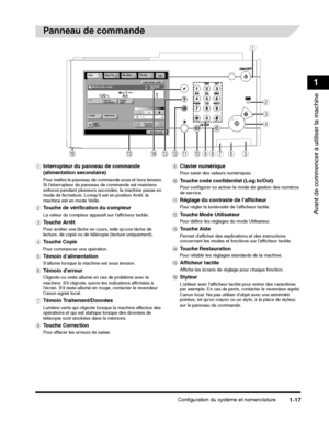 Page 129Configuration du système et nomenclature1-17
Avant de commencer à utiliser la machine
1
a
b
d c
efghijklmn
po
 