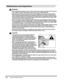 Page 20Important Safety Instructionsxviii
Maintenance and Inspections
WARNING
•When cleaning the machine, first turn OFF the main power switch, then disconnect the power 
cord. Failure to observe these steps may result in a fire or electrical shock.
•Do not burn or throw used toner cartridges into open flames, as this may cause the toner 
remaining inside the cartridges to ignite, resulting in burns or a fire.
CAUTION
•The fixing unit and its surroundings inside the 
machine may become hot during use. When...