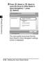 Page 246Customizing Settings
1
4
Setting the Auto Reset Mode
4-10
2Press   (Back) or   (Next) to 
move the focus to [Auto Reset in 
Voice Navigation]   press 
 (Select).
The voice guide announces that the 
Auto Reset in Voice Navigation settings 
screen is displayed.
 