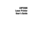 Page 2 
LBP3500
Laser Printer
Users Guide
 