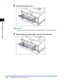 Page 101Loading Paper in the Multi-purpose Tray2-58
Loading and Outputting Paper
2
2Pull out the auxiliary tray.
IMPORTANT
Be sure to pull out the auxiliary tray when loading paper in the multi-purpose tray.
3When loading long-size paper, open the tray extension.
 