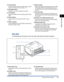 Page 301-5
Before You  Start
1
Parts and Their Functions
cc c c
Control Panel
The indicator lights show the printer status, and the 
button is used to cancel a job. (See p. 1-7)
dd d d
Ventilation Slots
Ventilate air to cool the insides of the printer.
ee e e
Lift Handles
Hold these handles when moving the printer. (See p. 
5-30)
ff f f
Power Switch
Turns the power of the printer ON/OFF.  (See p. 
1-10)
gg g g
Paper Cassette
Can be loaded with up to 250 sheets of plain paper 
(of 64 g/m2). (See p. 2-26)
hh h h...