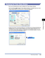 Page 3044-87
Printing a Document
4
Printer Status Window
Displaying the Printer Status Window
There are the following two ways to display the Printer Status Window:
•Run by clicking [ ] (Display Printer Status Window) in locations such as in the 
[Page Setup] sheet in the [Document Properties] dialog box.
•Display the [Printer Properties] dialog box and display the [Conﬁguration]/[Device 
Settings] sheet, and then select the [Show Icon in the Taskbar] check box. The 
icon for the Printer Status Window is...