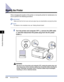 Page 3395-28Moving the Printer
Routine Maintenance
5
Moving the Printer
When changing the location of the printer or moving the printer for maintenance, be 
sure to perform the following procedure.
IMPORTANT
Make sure that the front cover and sub-output tray are closed before carrying the printer.
NOTE
For details on the installation site, see Getting Started Guide.
1Turn the printer and computer OFF aa a a, remove the USB cable 
bb b b, and then disconnect the power plug from the AC power 
outlet 
cc c c....