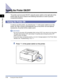 Page 351-10
Before You  Start
1
Turning the Printer ON/OFF
Turning the Printer ON/OFF
The printer can be turned ON/OFF using the power switch on the right side of the 
printer body. Be sure to observe the following instructions in order to prevent 
unexpected problems.
Turning the Printer ON
In order to use this printer, you should press   of the power switch to turn the 
printer ON. After running a self-diagnostic test on the printer unit and optional 
accessories, the printer will be ready to print....