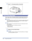 Page 371-12
Before You  Start
1
Turning the Printer ON/OFF
1Press   of the power switch on the printer.
Power Saving (Sleep Mode)
You can reduce power consumption efﬁciently by using the sleep mode when the 
printer is idle or not in use. Use the sleep mode using the following procedure.
IMPORTANT
Even if the power switch is turned OFF, power is consumed only slightly while the power 
plug is inserted into the AC power outlet. To cut the power consumption completely, 
unplug the power plug from the AC power...