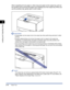 Page 61Output Tray2-18
Loading and Outputting Paper
2
When outputting A3 size paper or other long-size paper to the output tray, pull out 
the auxiliary tray to prevent the paper from hanging out of the output tray. When you 
use the auxiliary tray, gently open it until it stops.
IMPORTANT
•Printed paper can be output only to the output tray when performing automatic 2-sided 
printing.
•During 2-sided printing, do not touch the paper until it is output to the output tray 
completely. In 2-sided printing, the...