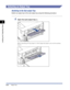 Page 65Output Tray2-22
Loading and Outputting Paper
2
Selecting an Output Tray
Switching to the Sub-output Tray
Switch an output tray to the sub-output tray using the following procedure.
1Open the sub-output tray aa a a.
When outputting A4 size paper or other large-size paper, pull out the auxiliary 
tray b.
a
b
 