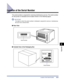 Page 4128-21Location of the Serial Number
8
Appendix
Location of the Serial Number
The serial number is required for receiving maintenance service. The serial number 
for this printer is indicated at the location shown in the following ﬁgure.
IMPORTANT
The label on which the serial number is indicated is required for service or maintenance. 
Be sure not to remove them.
Rear View
Outside View of the Packaging Box
Serial Number
Serial Number
 