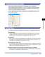 Page 2744-91
Printing a Document
4
Printer Status Window
[Consumables/Counters] Menu
Select [Consumables/Counters] from the [Options] menu to display the 
[Consumables/Counters] dialog box. In the [Consumables/Counters] dialog box, 
icons and meanings that indicate life of toner cartridges of each color and the 
number of total printed pages are displayed.
You can obtain the same result by clicking [ ] (Consumables/Counters) in the 
Printer Status Window.
[Utility] Menu
The [Utility] menu performs calibration of...