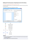 Page 356Editing the Print Document or Reprinting from the Print HistoryThis function is unavailable when the standard IJ printer driver is used.
In the Canon IJ XPS preview window, you can edit the print document or retrieve the document print history
to print the document.
The procedure for using the Canon IJ XPS Preview is as follows:PrintCombine DocumentsDelete DocumentReset DocumentsView ThumbnailsMove DocumentUndoMove PageDelete Page
Note
•
By clicking   View Thumbnails , you can display or hide thumbnails...