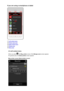 Page 52If you are using a smartphone or tablet
(1) Left context menu
(2) 
Printer name area
(3) 
Right context menu
(4) 
Display area
(5) 
Menu area
(1) Left context menu When you select 
, the  Mng. printer  screen of the  Manage users  screen appears.
For general users, the  Select printer screen appears.
Mng. printer screen (Select printer screen)
52
 