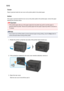 Page 5391313Cause
Paper is jammed inside the rear cover as the printer pulled in the printed paper.
ActionIf the paper is jammed inside the rear cover as the printer pulled in the printed paper, remove the paper
following the procedure below.
Important
•
If the printed paper piles up on the paper output slot, the printer may pull it in and the paper is
jammed inside the printer. Remove the printed paper from the paper output tray before it amounts to 75 sheets.
Note
•
If you need to turn off the printer to...