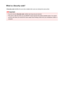 Page 80What is a Security code?A  Security code  identifies the user when multiple other users are sharing the same printer.
Important
•
If you do not set a  Security code, another user may use your account.
•
This code is valid only when you use MAXIFY Cloud Link from the printer operation panel. You cannot
use this code when you access the Canon Inkjet Cloud Printing Center from your smartphone, tablet, or
computer.
80
 