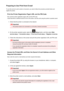 Page 99Preparing to Use Print from E-mailTo use this service to print a photo or document, you need to follow the procedure provided below and
register the printer.
Print the Printer Registration Page's URL and the PIN CodeFirst, print the printer registration page's URL and the PIN code.
Check that there is sufficient amount of ink in the printer, and then print using the printer's operation panel.1.
Check that the printer is connected to the network
Important
•
This product needs to be connected...