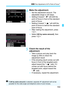 Page 155
153
3 Fine Adjustment of AF’s Point of Focus N
4Make the adjustment.
 Set the adjustment amount. The 
adjustable range is ±20 steps.
  Setting it toward “-: ” will shift the 
point of focus in front of the standard 
point of focus.
  Setting it toward “+: ” will shift the 
point of focus to behind the standard 
point of focus.
  After making the adjustment, press 
.
  Select [ All by same amount ], then 
press < 0>.
5Check the result of the 
adjustment.
  Take a picture and play back the 
image (p.394)...