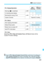 Page 483
481
3 Custom Functions N
Selecting [85: Clear all Custom Func. (C.Fn) ] will clear all the 
Custom Function settings.
8 3: Display/OperationA  LV  
Shooting k
 Movie 
Shooting
Warnings  z in viewfinderp.489
LV shooting area display
p.490 kDial direction during Tv/Avkk
Custom ControlsDepends on setting
8
4: Others
Add cropping information
p.491 k
Default Erase optionp.492(During playback)
Retract lens on power offkk
Add IPTC informationp.493k
85: Clear
Even if [ 85: Clear all Custom Func.(C.Fn) ] is...