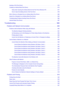 Page 13Sending a FAX (Fax Driver). . . . . . . . . . . . . . . . . . . . . . . . . . . . . . . . . . . . . . . . . . . . . . . . . . . . . . . . . .  870
Creating an Address Book (Fax Driver). . . . . . . . . . . . . . . . . . . . . . . . . . . . . . . . . . . . . . . . . . . . . . . . .   873
Setup when Opening the Address Book for the First Time (Windows XP). . . . . . . . . . . . . . . . . .   877
How to Open the Setting Screen of the Fax Driver. . . . . . . . . . . . . . . . . . . . . . . . . . . . . . . ....