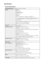 Page 366SpecificationsGeneral SpecificationsPrinting resolution (dpi)600 (horizontal) x 1200 (vertical)InterfaceUSB Port:
Hi-Speed USB *1
USB Flash Drive Port:
USB flash drive
LAN Port:
Wireless LAN: IEEE802.11n / IEEE802.11g / IEEE802.11b *2
*1 A computer that complies with Hi-Speed USB standard is required. Since the Hi-Speed USB interface is fully upwardly compatible with USB 1.1, it can
be used at USB 1.1.
*2 Setup possible through Standard setup, WPS (Wi-Fi Protected Setup), WCN
(Windows Connect Now) or...