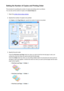 Page 393Setting the Number of Copies and Printing OrderThe procedure for specifying the number of copies and printing order is as follows:
You can also set the number of copies on the  Quick Setup tab.1.
Open the printer driver setup window
2.
Specify the number of copies to be printed
For  Copies  on the  Page Setup  tab, specify the number of copies to be printed.
3.
Specify the print order
Check the  Print from Last Page  check box when you want to print from the last page in order, and
uncheck the check box...