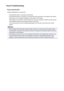 Page 60Cloud TroubleshootingIf you cannot printCheck the following if you cannot print.•
Check that the printer is connected to the Internet.
•
Check that the printer is connected to a LAN and the LAN environment is connected to the Internet.
•
Check that no error message is displayed on the printer's LCD monitor.If the problem is not resolved, use the printer driver from your computer to perform the print job andcheck whether the data can be printed normally on the printer.
If you still cannot print, see...