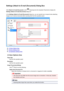 Page 626Settings (Attach to E-mail (Document)) Dialog BoxClick  Attach to E-mail (Document)  on the 
 (Scanning from the Operation Panel) tab to display the
Settings (Attach to E-mail (Document))  dialog box.
In the  Settings (Attach to E-mail (Document))  dialog box, you can specify how to respond when attaching
images to an e-mail as documents after scanning them from the operation panel.
(1) Scan Options Area
(2) Save Settings Area
(3) Application Settings Area
(1) Scan Options Area Paper Size Set from the...