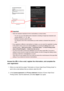 Page 68Important
•
There are character restrictions for the e-mail address, as shown below.
•
You can use up to 255 alphanumeric characters consisting of single-byte characters and
symbols (!#$%&'*+/=?^_{}|~.-@).
•
Multibyte characters cannot be used.
You will get an error if the e-mail address you enter contains a character that cannot be
used.
•
If you registered a different e-mail address by mistake, you can cancel the registration by going
to the printer's Home screen and selecting  Setup (or by...