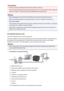 Page 768Important•
Be sure to connect the telephone line before the machine is turned on.
If you connect the telephone line when the machine is turned on, turn the machine off and unplug the power cord. Wait for 1 minute then connect the telephone line and power plug.
Note
•
Refer to Rear View  for the position of the telephone line jack and the external device jack.
•
Before connecting a telephone or answering machine, remove the Telephone connector cap.
•
For users in the UK:
If the connector of the external...