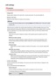 Page 259LAN settings
Important
•
This setting item is for the administrator.
•
Change LAN
Enables either wireless LAN, wired LAN, or access point mode. You can also disable all.
•
Wireless LAN setup
Selects the setup method for wireless LAN connection.
Note
•
You can also enter this setting menu by selecting  WLAN on the HOME screen. In this case, enable
wireless LAN.
When this menu is selected, the machine starts searching for a WPS-compatible access point. If the
machine detects the access point, follow the...