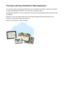 Page 31Print Items with Easy-PhotoPrint+ (Web Application)You can easily create and print personalized items such as calendars and collages, anytime and anywhere,
by simply accessing Easy-PhotoPrint+ on the web from a computer or tablet.
By using Easy-PhotoPrint+, you can create items in the latest environment without going through the trouble
of installation.
Moreover, you can use various photos for your item through integration with social networks such as
Facebook, or with online storage, web albums, etc....